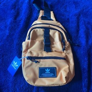 Adidas Utility 3.0 Sling Bag Orange Unisex Shoulder Bag Crossbody NEW